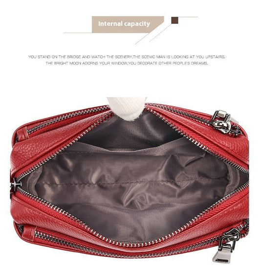 Bolso Crossbody de Cuero Genuino para Mujer - Bolsa de Hombro para Celular - Image 22