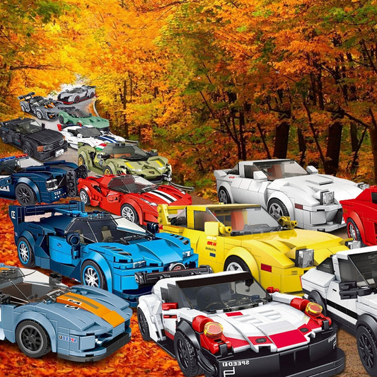 Bloques de Construcción MOC - Modelos de Autos de Carreras Superdeportivos - Image 2