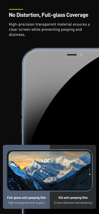 Protector de Pantalla Privacidad Cristal Templado 0.3mm para iPhone - Pack 2 Unidades - Image 18