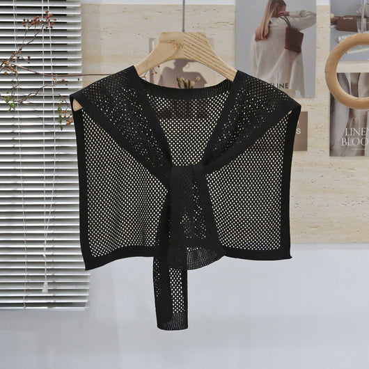 Chaleco Tejido Coordinado - Conjunto 3 Piezas Camisa y Falda - Image 45