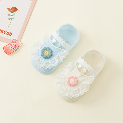 Calcetines Antideslizantes de Algodón Fino para Bebé y Niño Pequeño - Image 7
