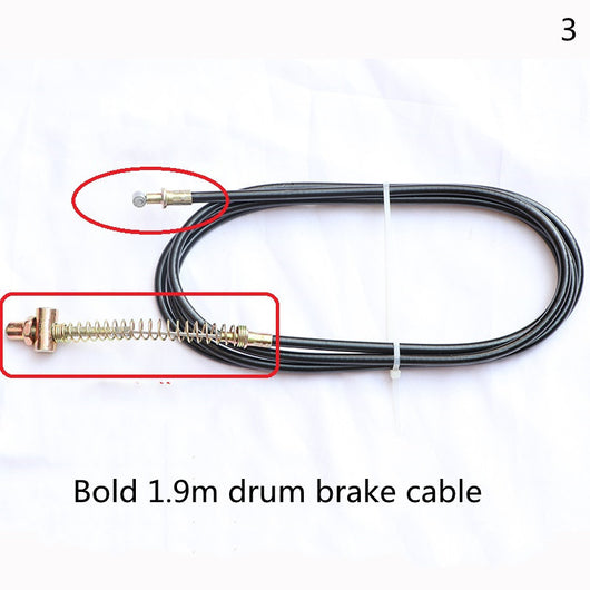 Cable de Freno para Vehículos Eléctricos - Tambor Delantero y Trasero - Image 4
