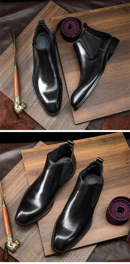 Botas Martin de Cuero para Hombre Talla Mediana - Image 10