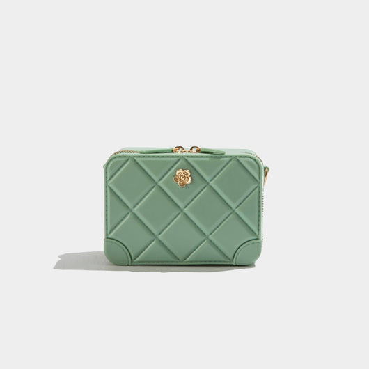 Bolso Cuadrado Pequeño de Silicona Texturizada para Mujer - Image 11