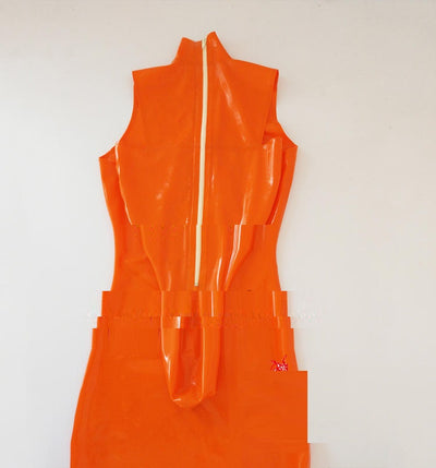 Vestido de Baño Infantil Liso con Cierre de Látex - Image 2