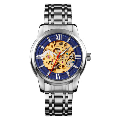 Reloj Automático de Cuero para Hombre - Elegancia Profesional - Image 4