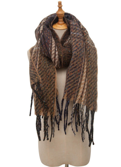 Pañuelo Degradado con Borlas Estilo Europeo y Americano - Image 20