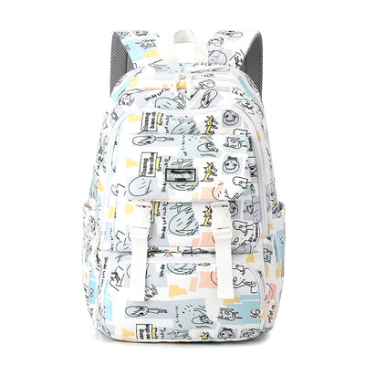 Mochila Escolar Impresa de Gran Capacidad para Estudiantes de Secundaria - Image 7