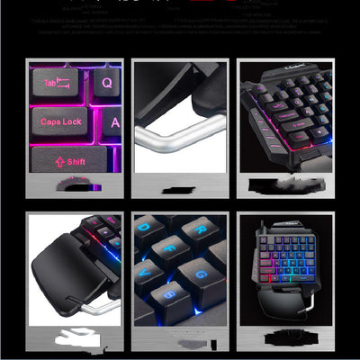 Teclado Gamer Monoblock para Juegos de Acción - Controlador Izquierdo - Image 8