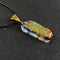 Crystal Semi-precious Stone Gravel Chakra Chakra Necklace Pequeño B
