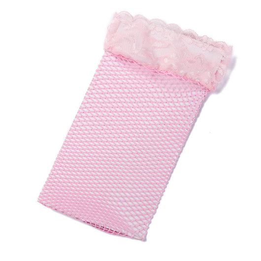 Conjunto de 4 Piezas: Liguero de Encaje, Medias de Malla y Ropa Interior Sensual - Image 7