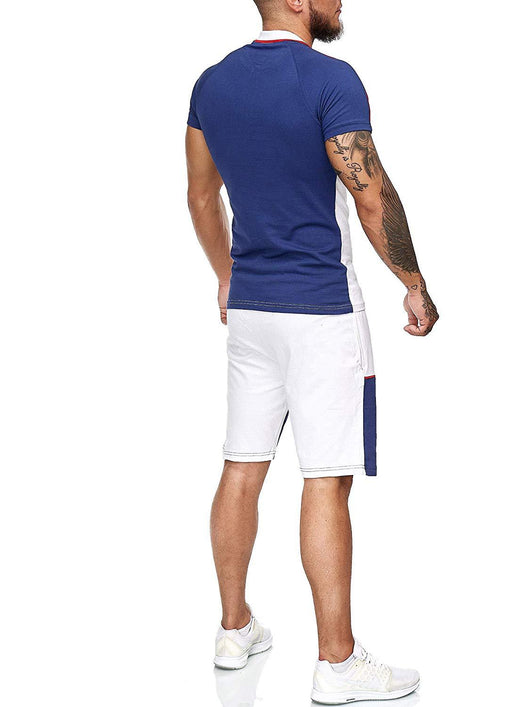 Conjunto Deportivo de Verano para Hombre con Combinación de Colores - Image 45