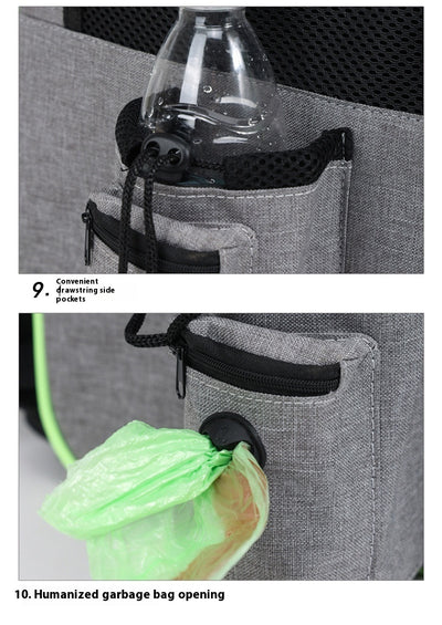 Mochila Transportadora para Gatos con Bolsa Extensible - Image 43