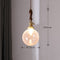 Cracked Walnut Crystal Ball