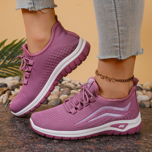 Tenis Deportivos Casuales con Malla para Mujer - Image 8