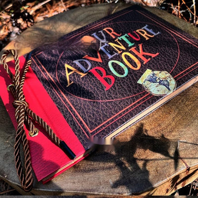 Cuaderno de Aventuras Retro en Papel Kraft con Correa - Image 9