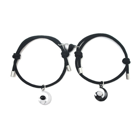 Pulsera de Pareja Astronauta Imán del Amor - Image 6