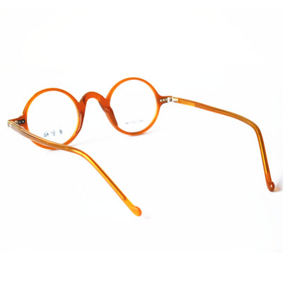 Gafas Vintage Redondas Naranja - Montura Clásica - Image 9