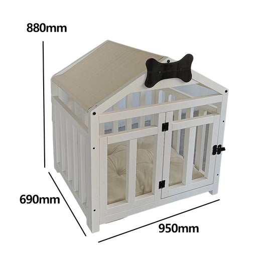 Casa de Madera Maciza para Perros - Desmontable y Lavable - Image 17