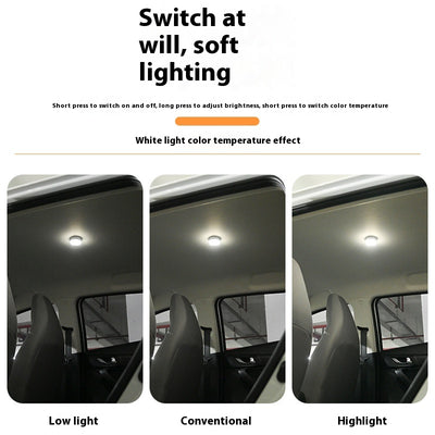 Lámpara LED Ambiental para Techo de Auto - Iluminación Delantera y Trasera - Image 2