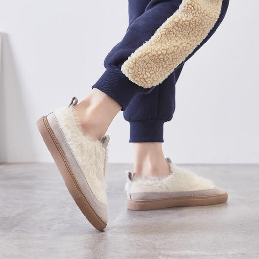 Zapatillas Retro Mujer con Suela Gruesa y Forro Polar Cálido - Image 11