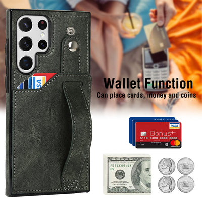 Funda Protectora de Cuero para Celular con Correa para Muñeca - Image 14