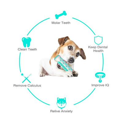 Juguete Masticable Resistente para Perros Grandes - Limpiador de Dientes con Sonido - Image 6