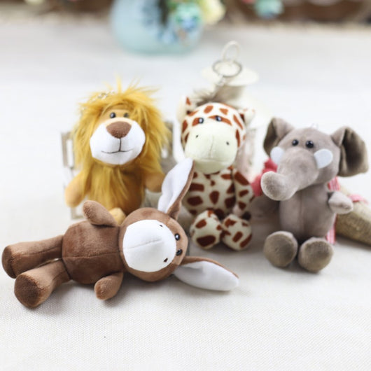 Llavero Peluche Animales Adorables - León, Jirafa e Hipopótamo - Image 14