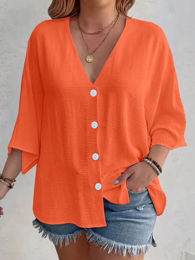 Cardigan de Botones Liso de Manga Larga para Mujer - Image 17