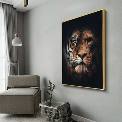 Cuadro Canvas Tigre Africano Salvaje - Poster Decorativo - Image 20