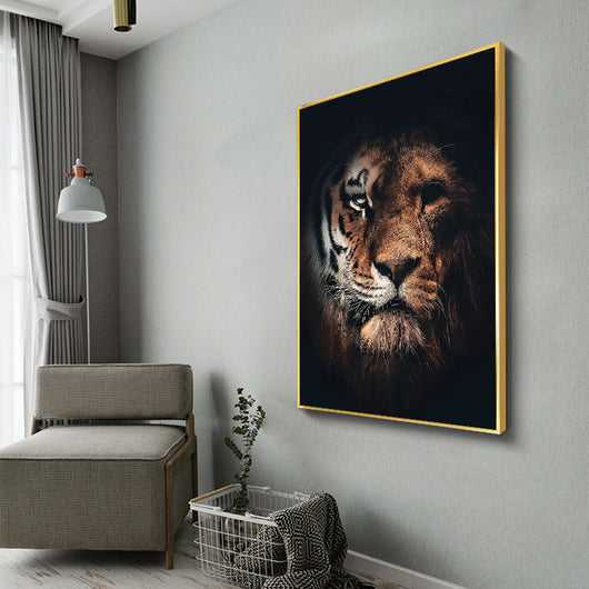 Cuadro Canvas Tigre Africano Salvaje - Poster Decorativo - Image 20