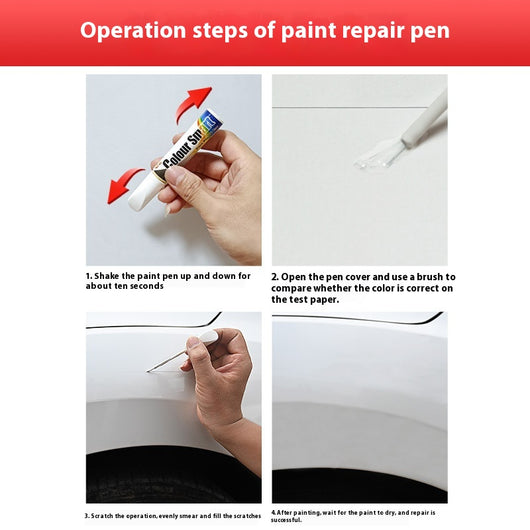 Bolígrafo Reparador de Rayones para Pintura Automotriz - Color Universal - Image 13