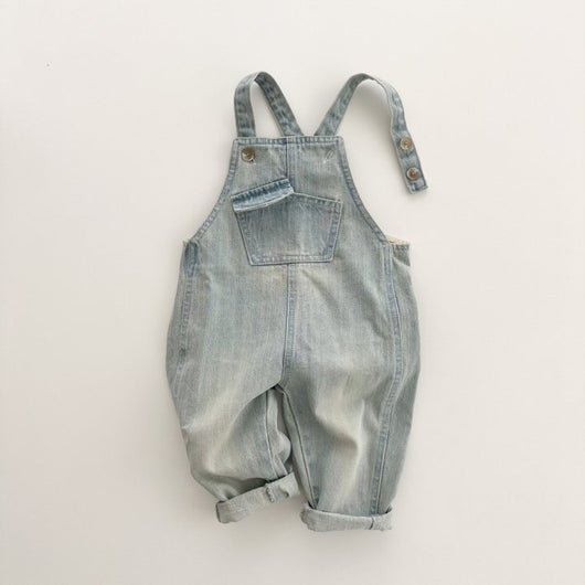 Jeans Retro de Una Pieza para Niños y Niñas - Comodidad Casual - Image 3