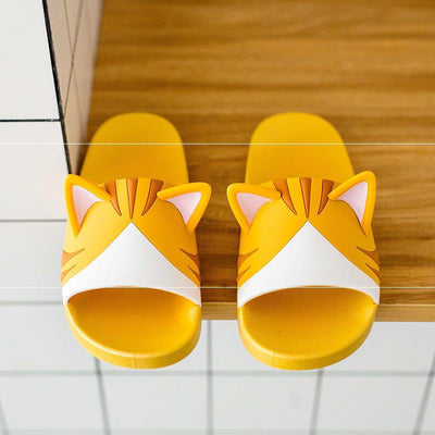 Pantuflas Gato con Orejas Antideslizantes para Casa - Image 8