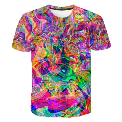 Camiseta Unisex Estampado 3D Digital - Diseño Verano Casual - Image 8