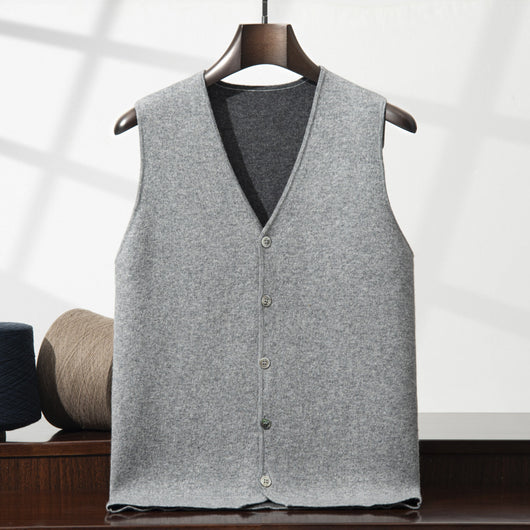 Chaleco de Punto Premium Cuello V para Hombre - Image 8