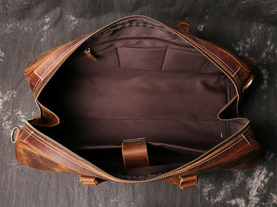 Bolsa de Viaje Crossbody de Cuero para Hombre - Image 13