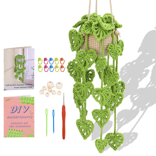 Gancho de Ganchillo Decorativo con Colgante de Plantas - Image 37