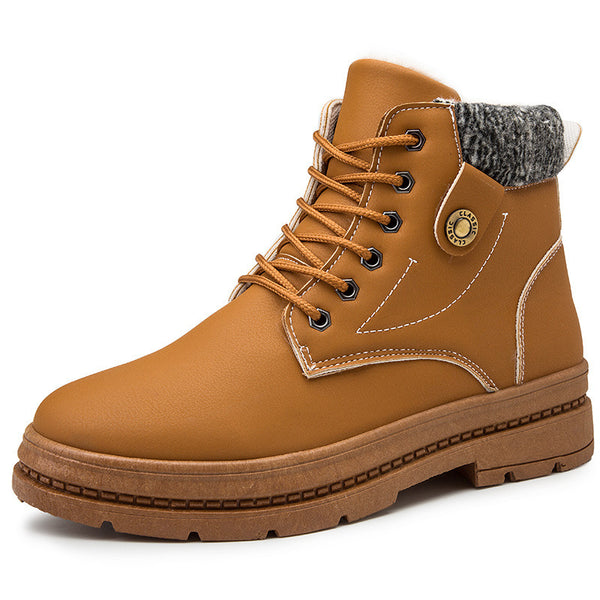 Botas de Invierno para Hombre con Forro de Cachemira - Calor Extremo