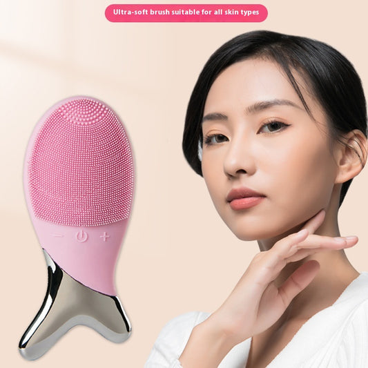Limpiador Facial Sónico con Masaje Terapéutico y Vibración - Image 2
