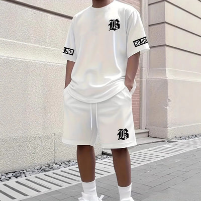 Conjunto Deportivo Casual para Hombre de Manga Corta - Image 9