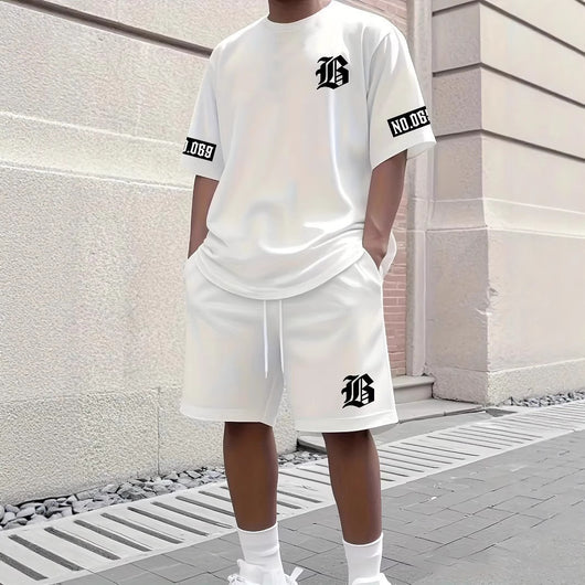 Conjunto Deportivo Casual para Hombre de Manga Corta - Image 9