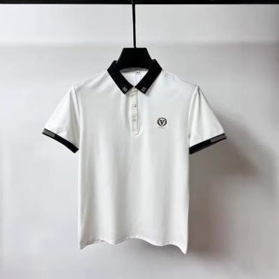 Polo Clásico de Manga Corta con Solapa para Hombre - Image 2