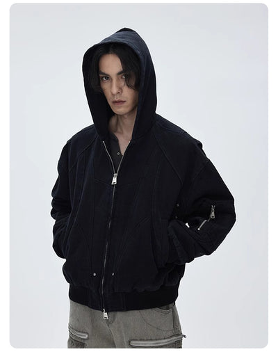 Chaqueta de Trabajo Pesada en Lona Lavada para Hombre - Image 12