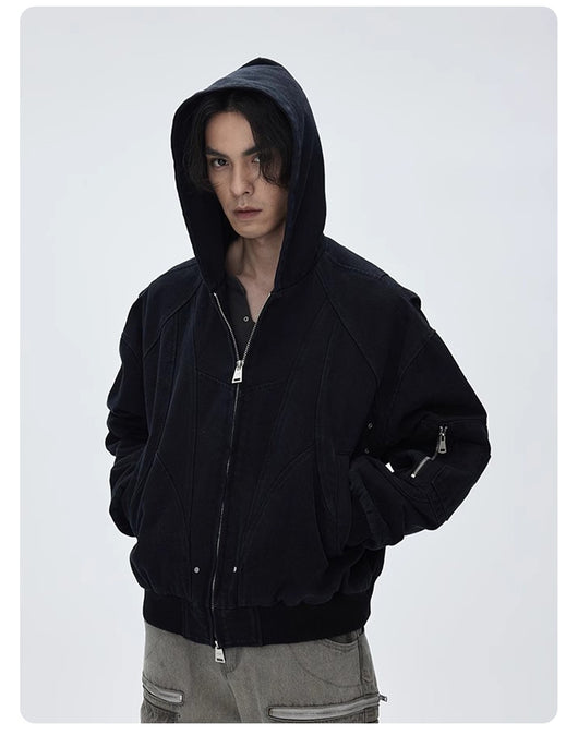 Chaqueta de Trabajo Pesada en Lona Lavada para Hombre - Image 12