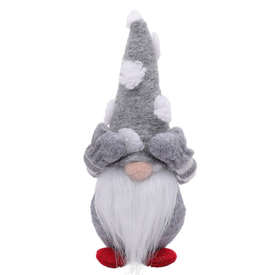 Muñeco Papá Noel Estilo Nórdico para Ventanas y Decoración Navideña - Image 9