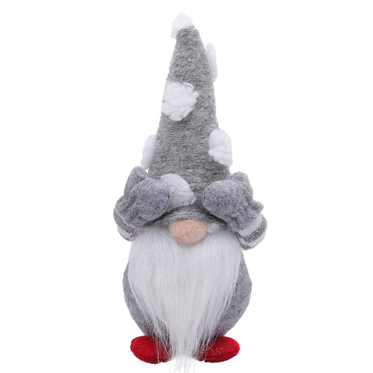 Muñeco Papá Noel Estilo Nórdico para Ventanas y Decoración Navideña - Image 9