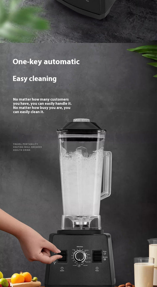 Licuadora Trituradora de Hielo para Leche de Soja y Alimentos - Image 15