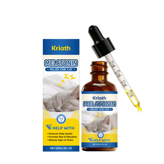 Gotas de Melatonina para el Sueño de Gatos