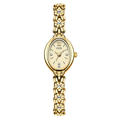 Reloj Compacto Retro de Lujo para Mujer con Diseño Exquisito - Image 8